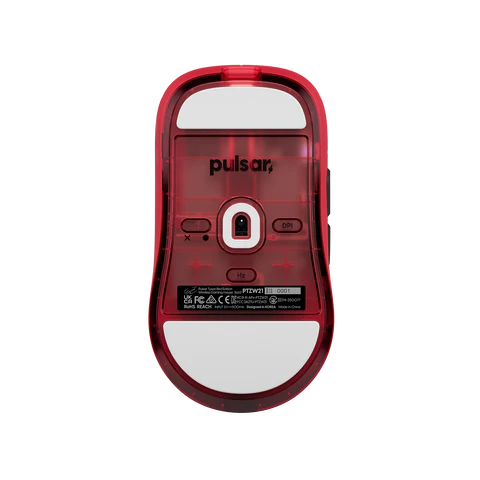 Pulsar TenZ Signature Edition 8K Wireless Gaming Mouse - Red