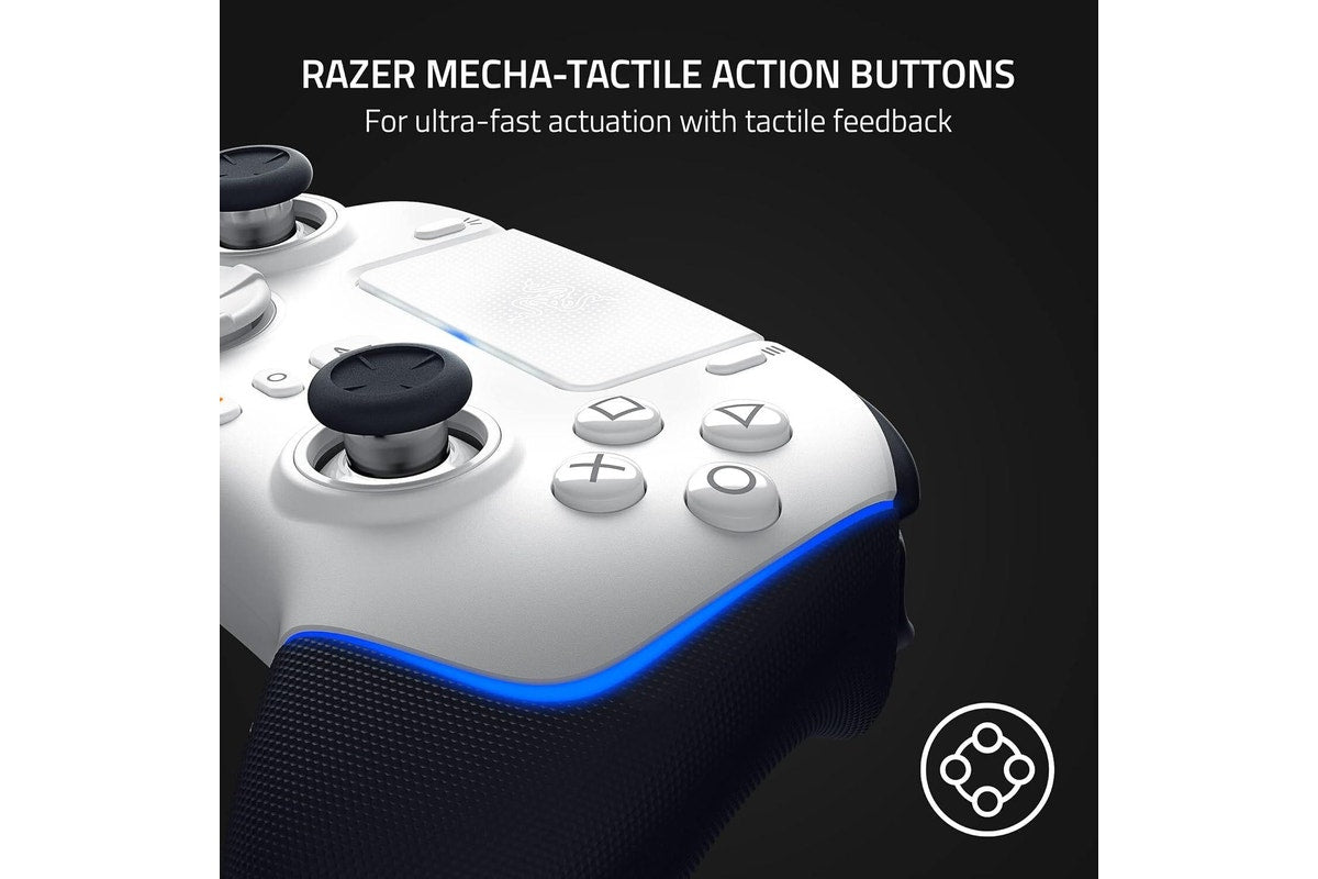 Razer Wolverine V2 Pro Wireless Gaming Controller for PS5 and PC - White