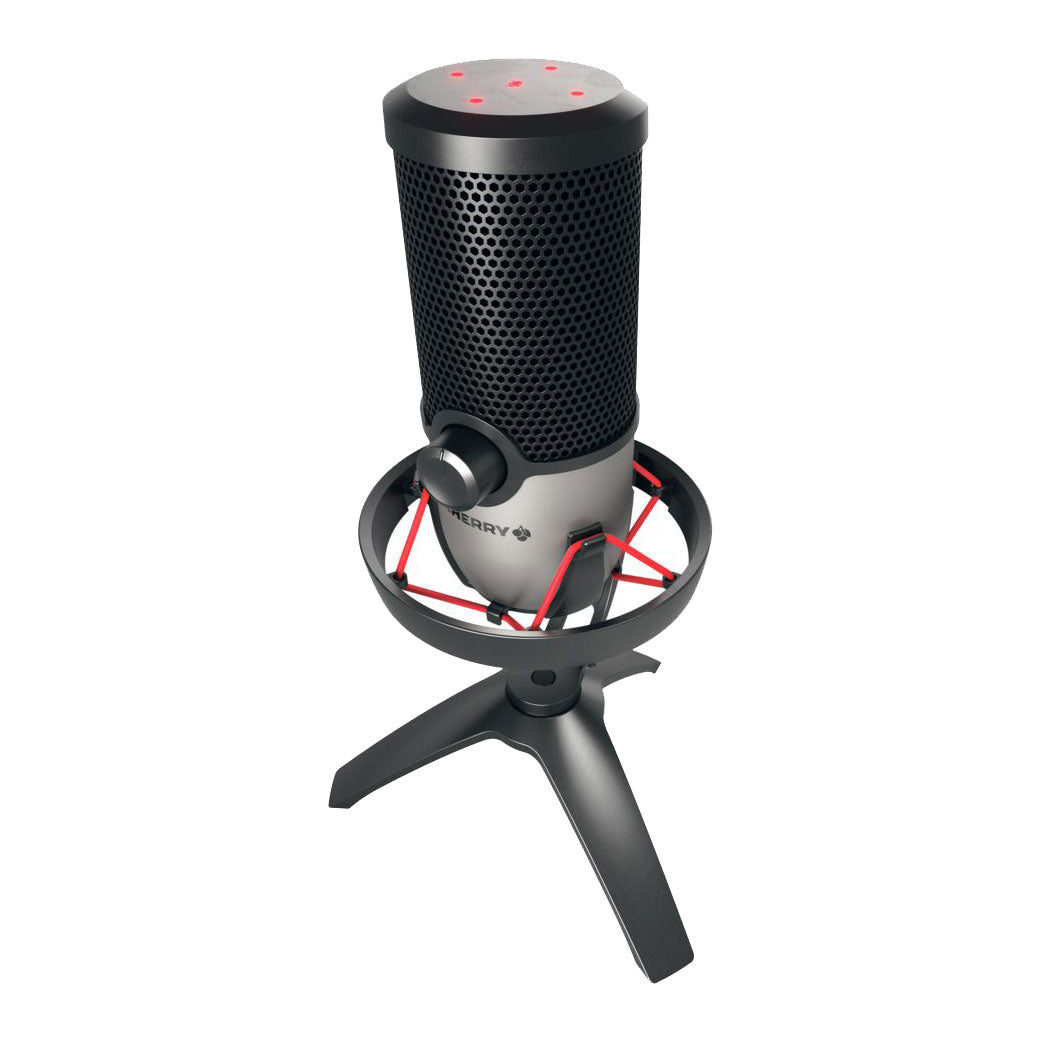 CHERRY UM 6.0 Advanced RGB USB Microphone - Black/Silver