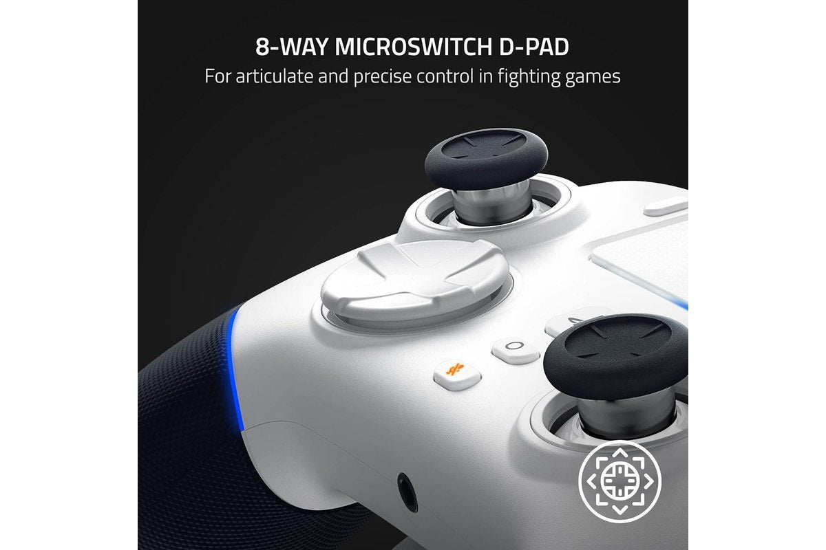 Razer Wolverine V2 Pro Wireless Gaming Controller for PS5 and PC - White