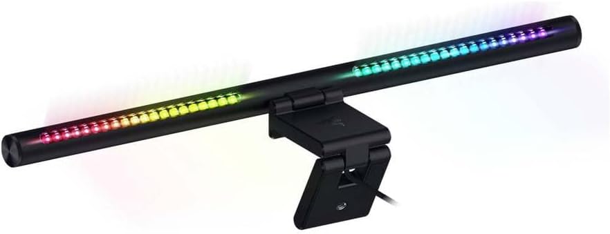 Razer Aether Monitor RGB LED Light Bar - Black