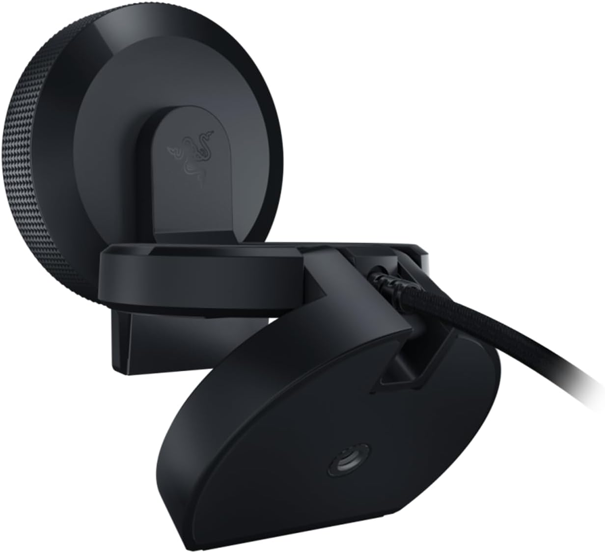 Razer Kiyo Webcam for Streaming with Built in Ring Light - Black