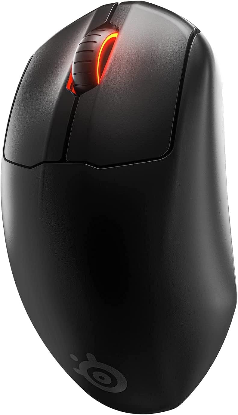 SteelSeries Prime Wired Gaming Mouse with RGB Lighting - Black