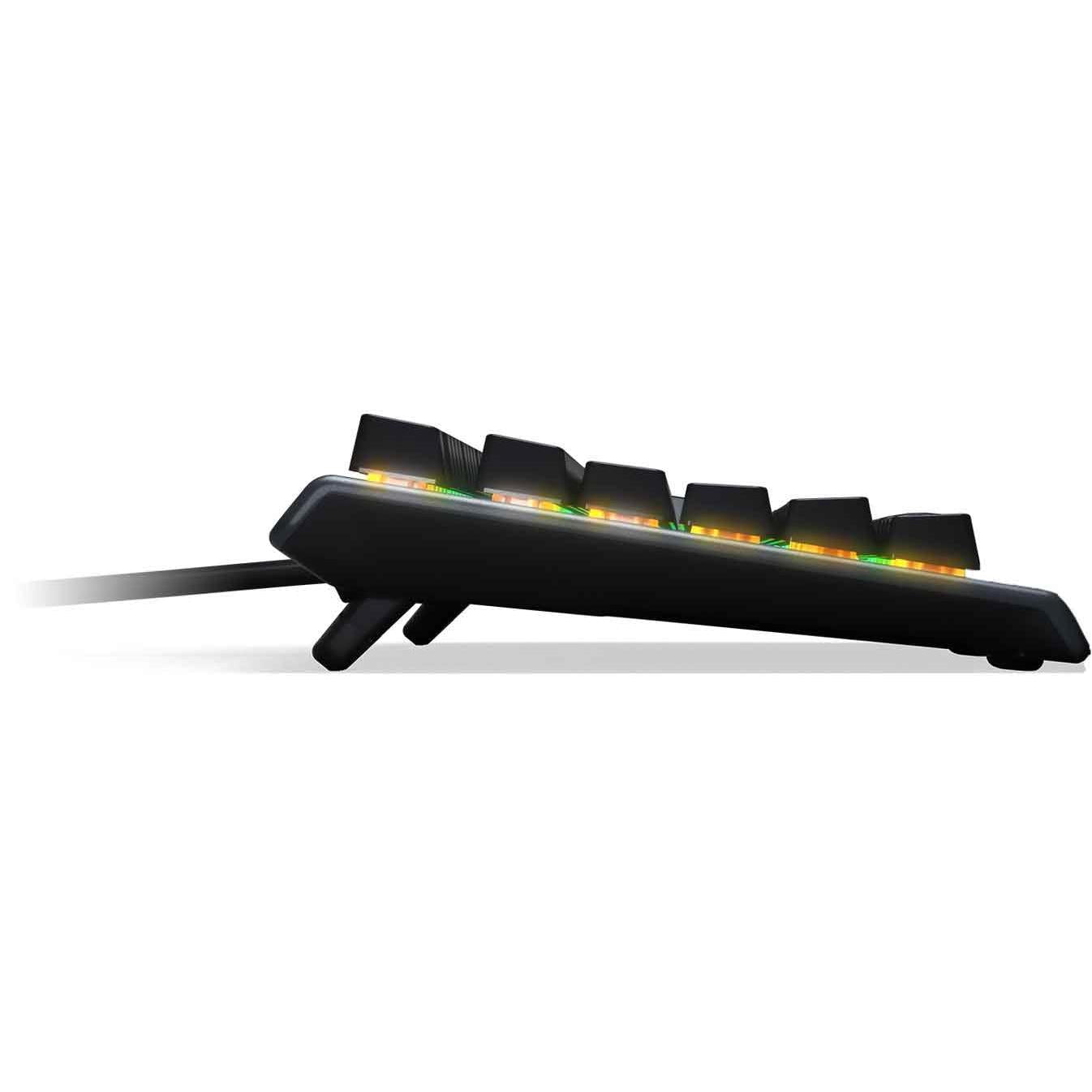 SteelSeries Apex 3 TKL Wired Membrane Whisper Quiet Switch Gaming Keyboard with RGB - Black