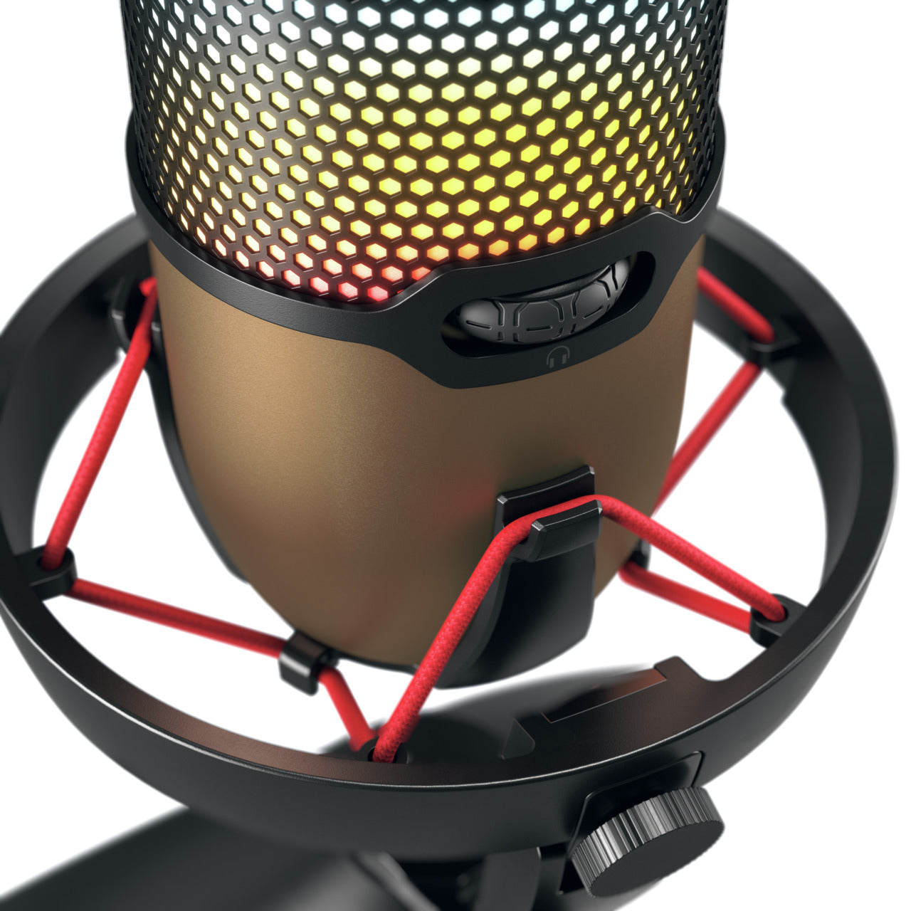 CHERRY UM 9.0 PRO RGB USB Microphone - Black/Copper
