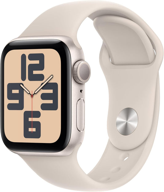 Apple Watch SE (2nd Generation)(40mm) - GPS + Cellular - Sport Band (S/M) – Starlight
