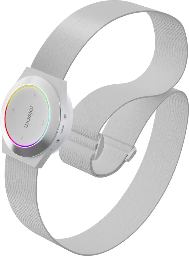 Woojer STRAP 3 - Wearable Haptic Body Strap for VR, Gaming & Music - White