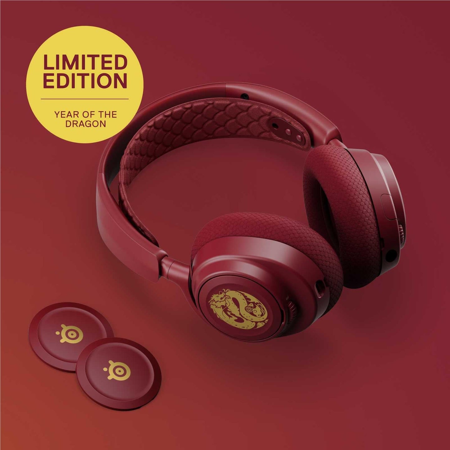 SteelSeries Arctis Nova 7 Wireless Gaming Headset - Dragon Edition