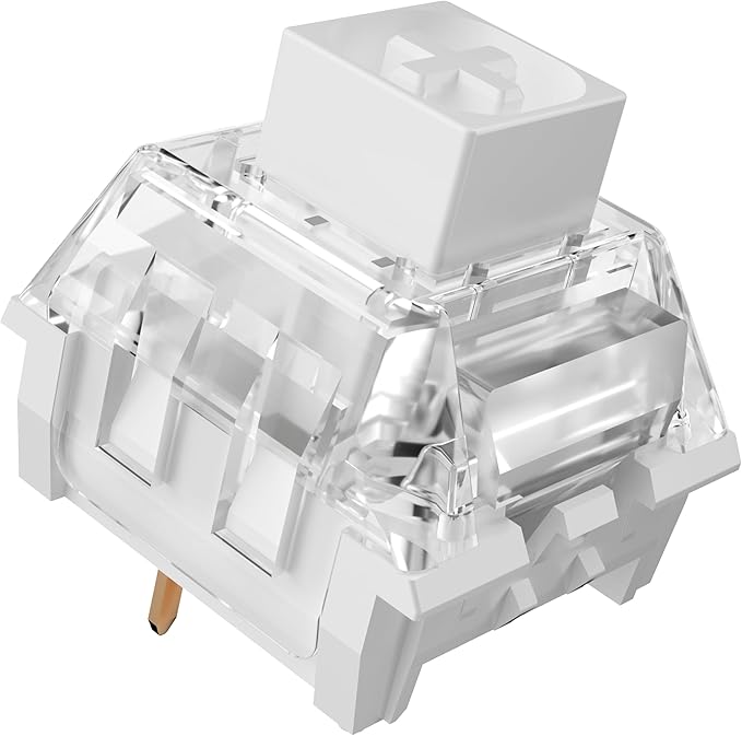 Glorious Kailh Box White Mechanical Keyboard Switches - 120 Pack