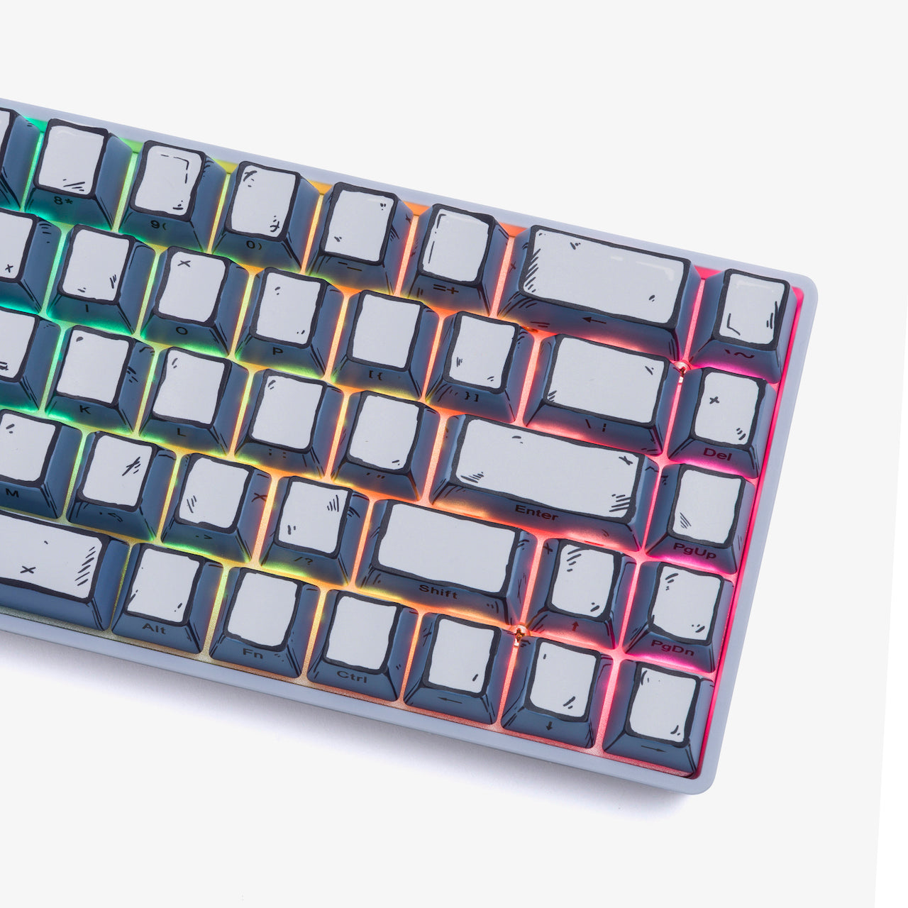 Higround CELSHADE Basecamp 65+ Keyboard - Grey