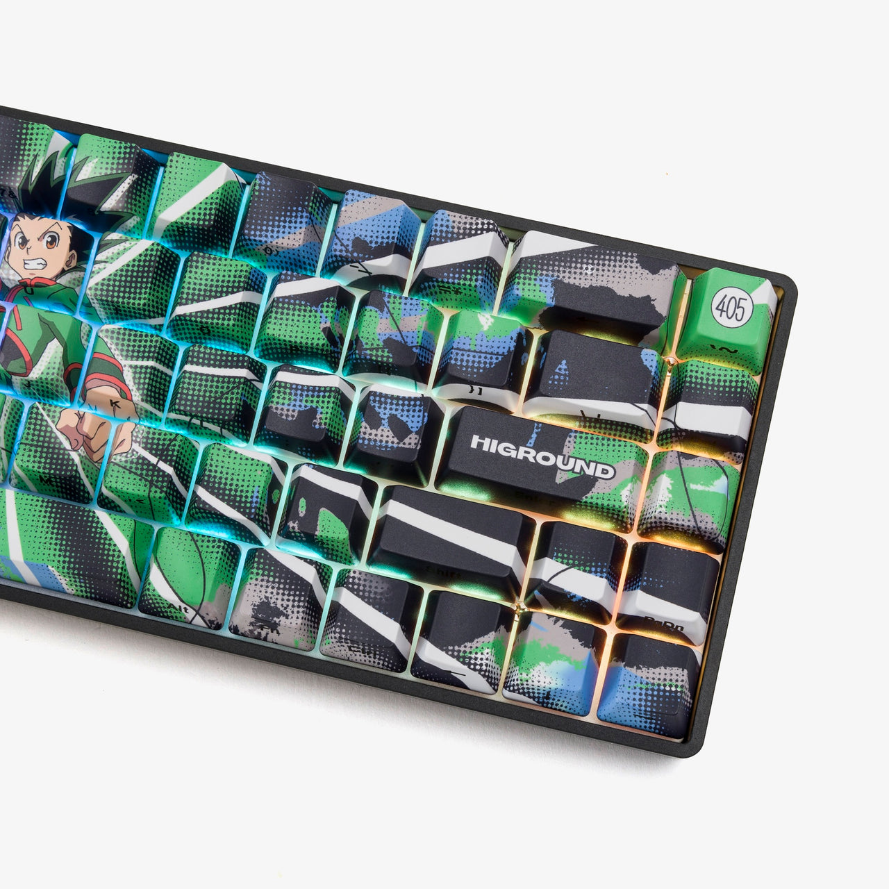 Higround Basecamp 65+ Mechanical Gaming Keyboard - HxH Gon Edition