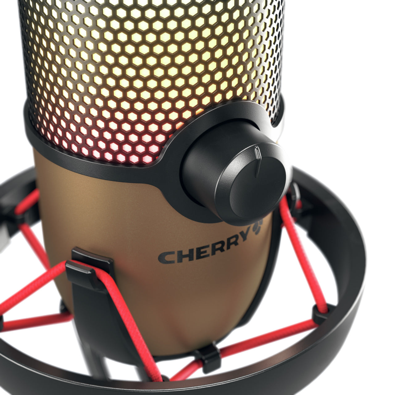 CHERRY UM 9.0 PRO RGB USB Microphone - Black/Copper