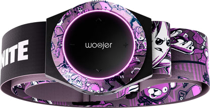 Woojer STRAP 3 - Fortnite Throwback Purple - Wearable Haptic Body Strap for VR, Gaming & Music