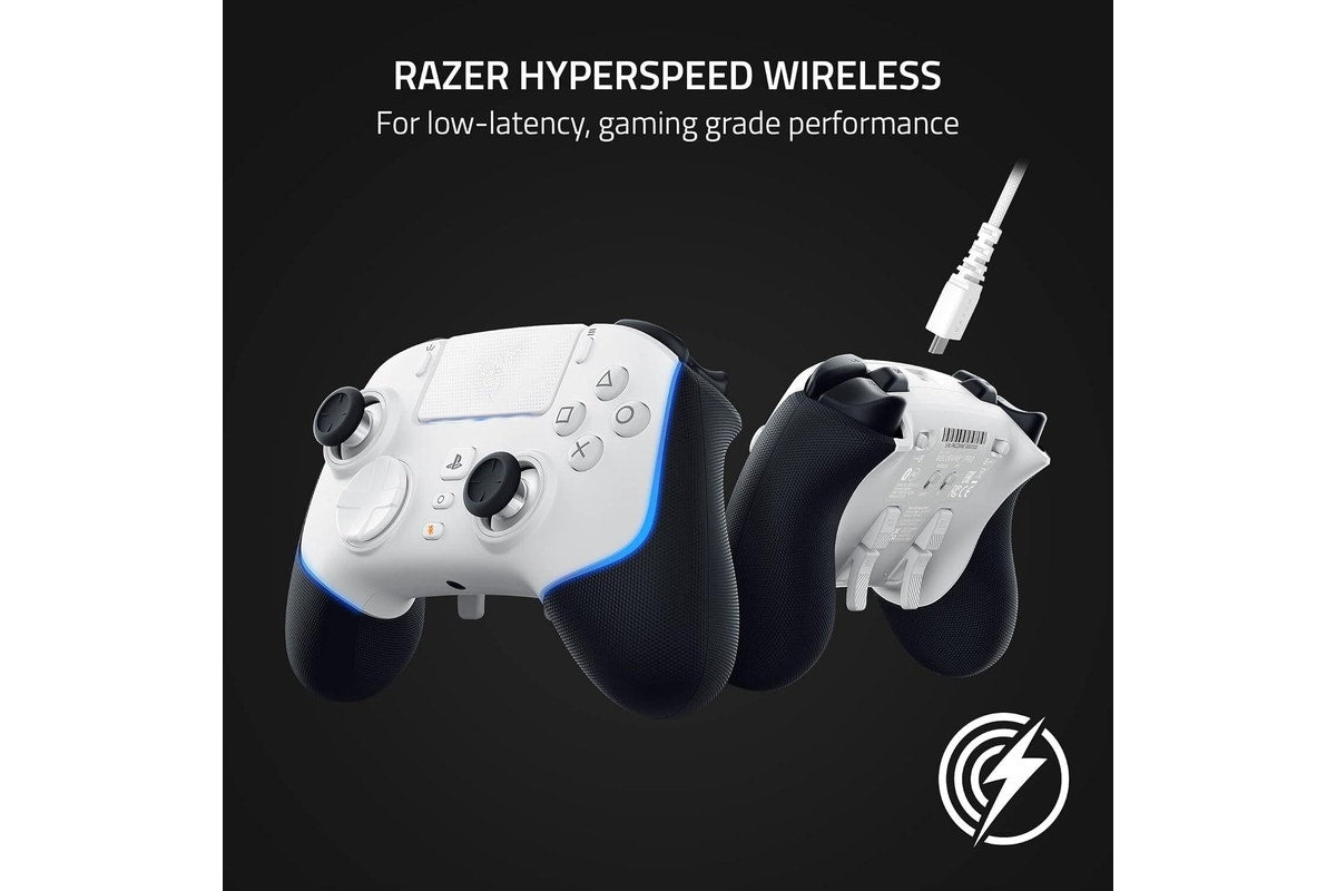 Razer Wolverine V2 Pro Wireless Gaming Controller for PS5 and PC - White