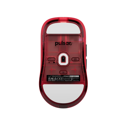 Pulsar TenZ Signature Edition 8K Wireless Gaming Mouse - Red