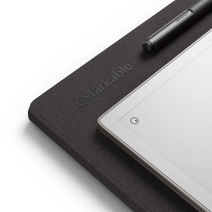 reMarkable Paper Pro 11.8" Tablet Bundle with Marker Plus and Basalt Mosaic Book Folio