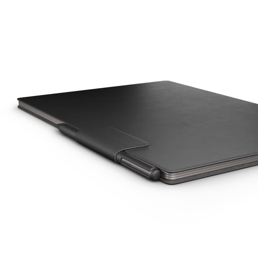 reMarkable Paper Pro 11.8" Tablet Bundle with Marker Plus and Black Leather Book Folio