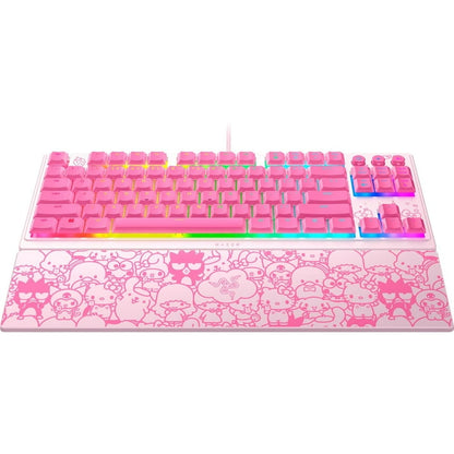 Razer Ornata V3 TKL Gaming Keyboard - Hello Kitty and Friends Limited Edition