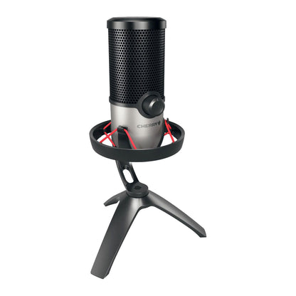 CHERRY UM 6.0 Advanced RGB USB Microphone - Black/Silver