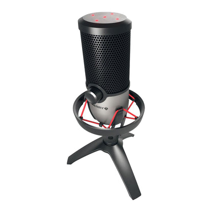 CHERRY UM 6.0 Advanced RGB USB Microphone - Black/Silver