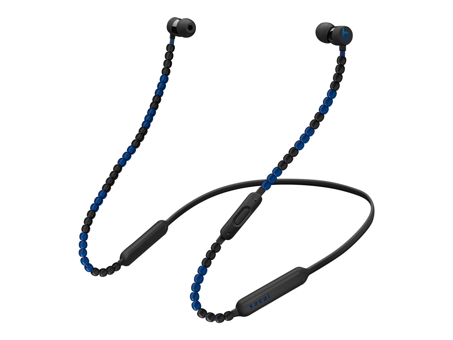 Beats X Wireless In-Ear Earphones- Sacai Deep Black