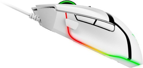 Razer Basilisk V3 Wired Ergonomic Gaming Mouse with Chroma RGB - White