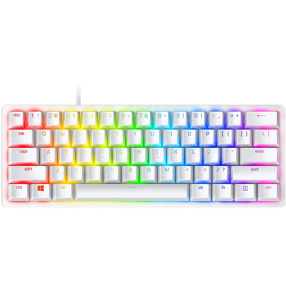 Razer Huntsman Mini 60% Gaming Keyboard - Mercury White