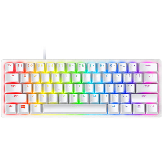 Razer Huntsman Mini 60% Gaming Keyboard - Mercury White