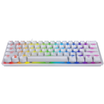 Razer Huntsman Mini 60% Gaming Keyboard - Mercury White