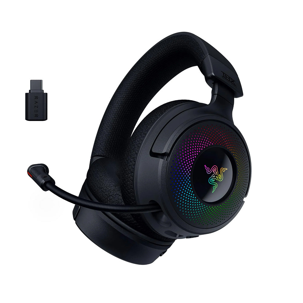 Razer Kraken V4 Wireless Gaming Headset with Chroma RGB - Black