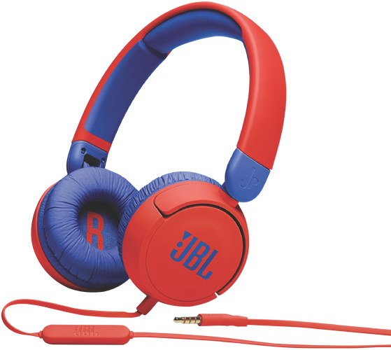 JBL JR310 Wired Kids Headphones - Red