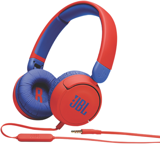 JBL JR310 Wired Kids Headphones - Red