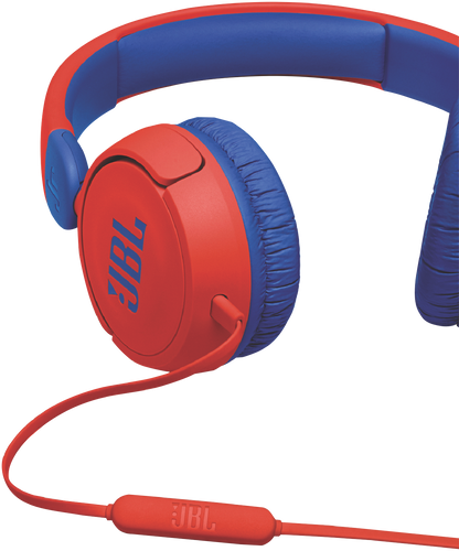 JBL JR310 Wired Kids Headphones - Red