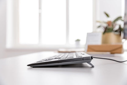 CHERRY Stream TKL Wired Compact Keyboard - Black