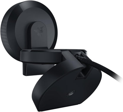 Razer Kiyo Webcam for Streaming with Built in Ring Light - Black
