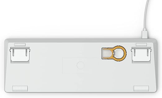 Glorious GMMK Compact 60% Wired Mechanical Gaming Keyboard - White Ice