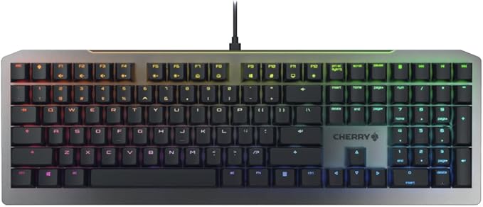 CHERRY MV 3.0 RGB Gaming Keyboard Viola Switch - Black