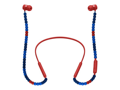 Beats X Wireless In-Ear Earphones- Sacai Burned Red
