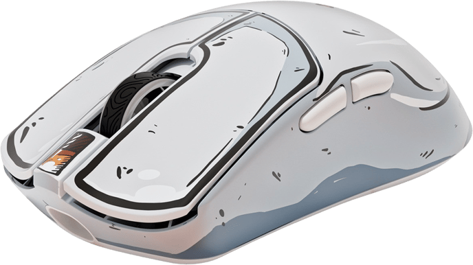 Higround Yuma 4K Wireless Gaming Mouse - Celshade