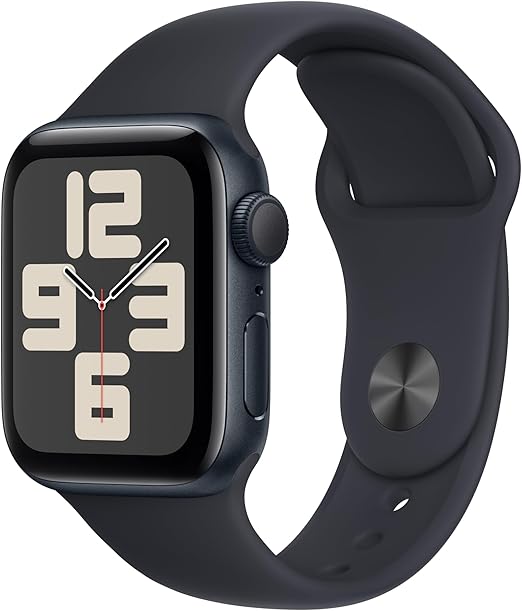 Apple Watch SE (2nd Gen) GPS + Cellular - 40mm - Midnight Aluminium Case with Midnight Sport Band (M/L)