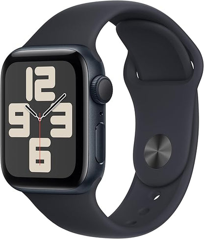 Apple Watch SE (2nd Gen) GPS + Cellular - 40mm - Midnight Aluminium Case with Midnight Sport Band (M/L)