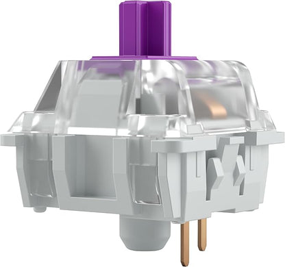 Glorious Kailh Purple Pro Mechanical Keyboard Switches - 120 Pack