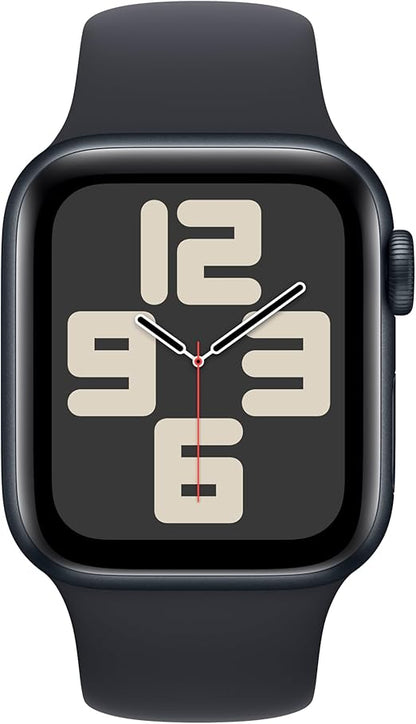 Apple Watch SE (2nd Gen) GPS + Cellular - 40mm - Midnight Aluminium Case with Midnight Sport Band (M/L)