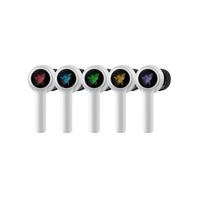 Razer Hammerhead HyperSpeed Wireless Noise Cancelling Gaming Earbuds - For PS5 / PC / Mobile - White