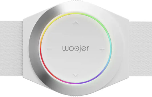 Woojer STRAP 3 - Wearable Haptic Body Strap for VR, Gaming & Music - White