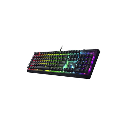 Razer BlackWidow V4 Pro Mechanical Gaming Keyboard RGB - Green Switch - Black