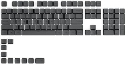 Glorious GPBT Dye Sublimated Keycaps - 114 Keycap Set - Black Ash