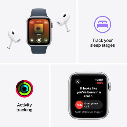 Apple Watch SE (2nd Generation)(40mm) - GPS + Cellular - Sport Band (S/M) – Starlight