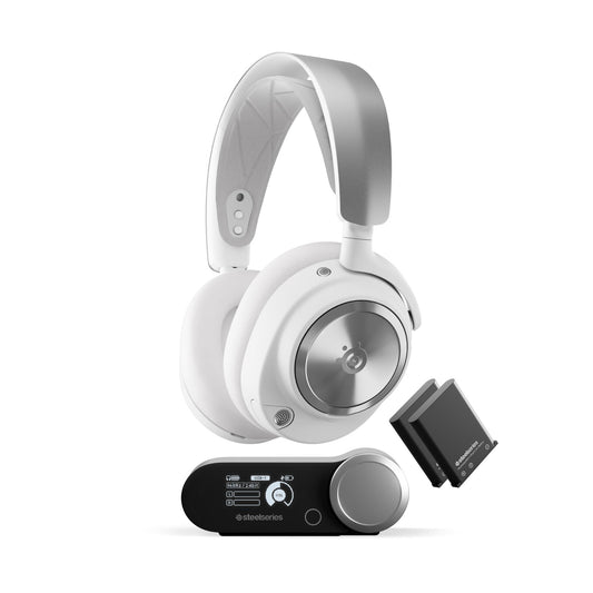 SteelSeries Arctis Nova Pro X Wireless Gaming Headset for Xbox, PS and PC - White