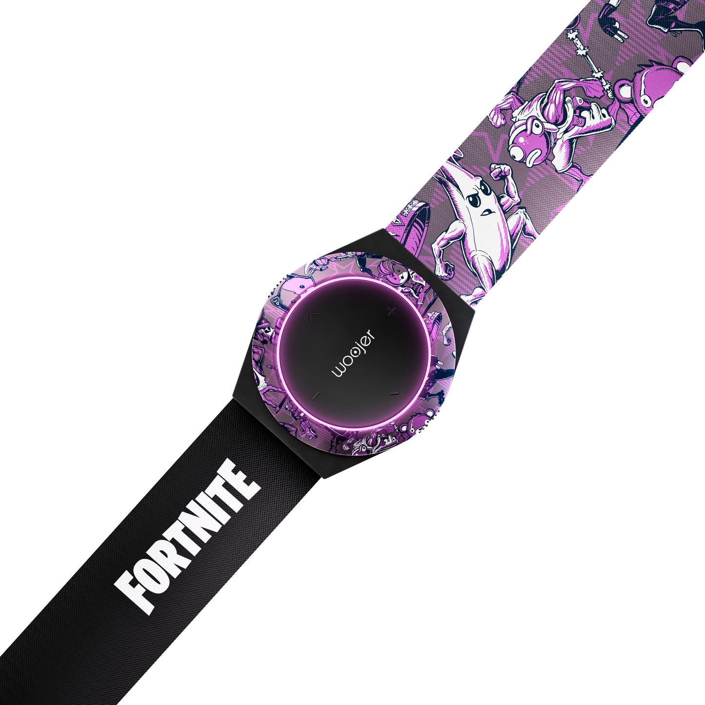 Woojer STRAP 3 - Fortnite Throwback Purple - Wearable Haptic Body Strap for VR, Gaming & Music